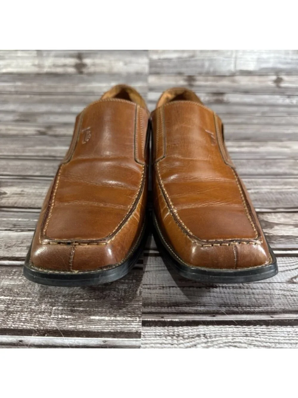 Tod's Leather Loafer Dress Shoes Size 43 EU 10 US Color Brown